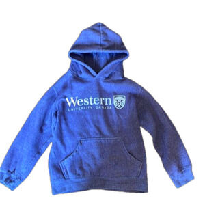 Western University UWO hoodie in purple size youth Medium
